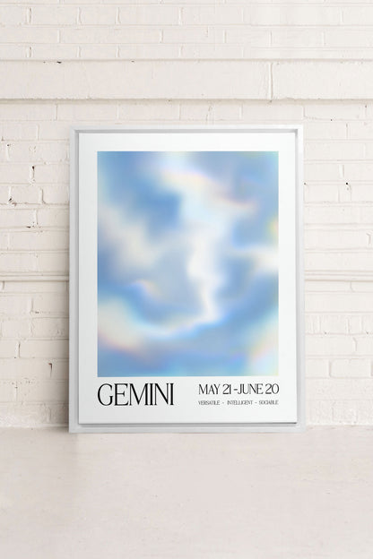 GEMINI, Oeuvre sur toile étirée