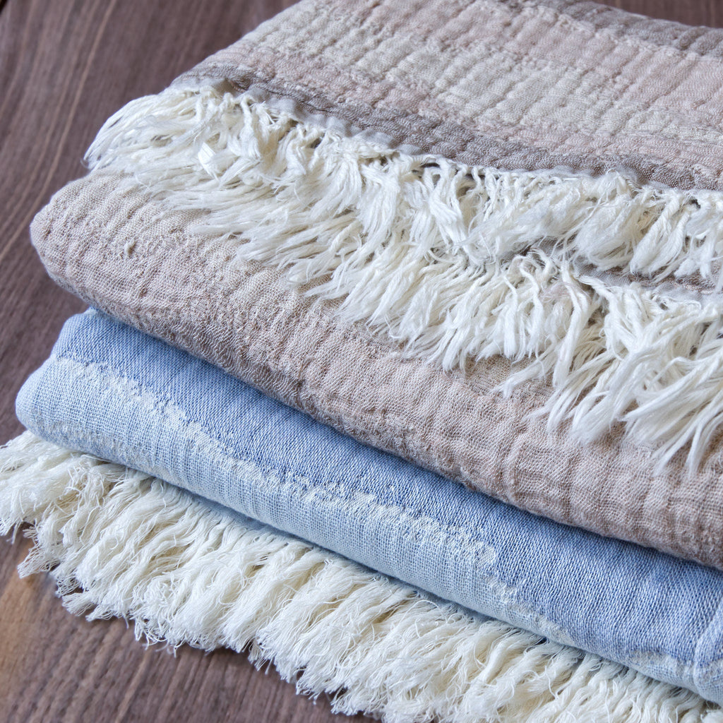Waves: Wearable Throw 2 Colors