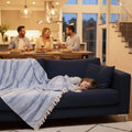 Waves: Wearable Throw 2 Colors
