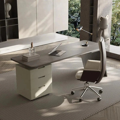 BLV10 Marble Top Office Desk