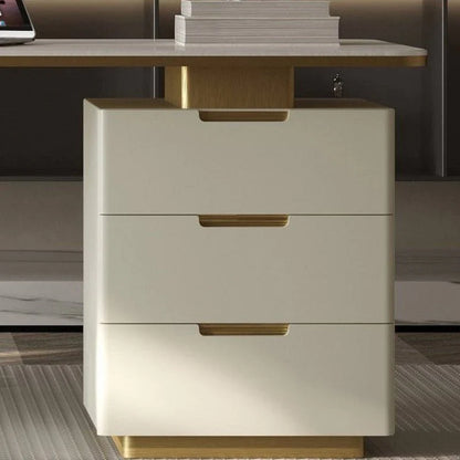 BLV10 Marble Top Office Desk