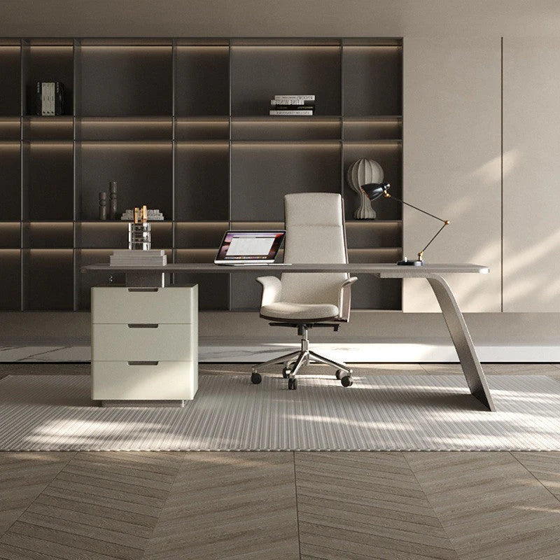 BLV10 Marble Top Office Desk