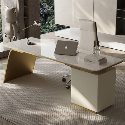 BLV10 Marble Top Office Desk