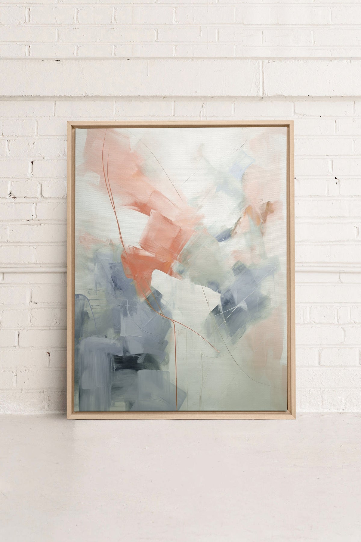 ACRYLIC VIBRATION, Oeuvre sur toile étiré