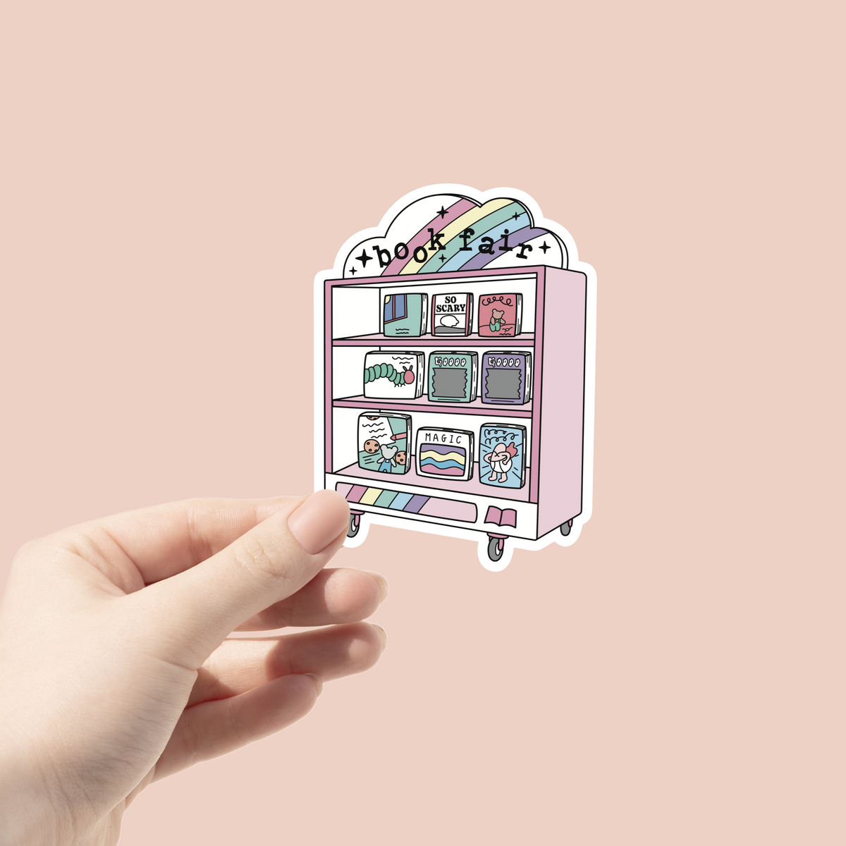 Bookfair Shelf Sticker