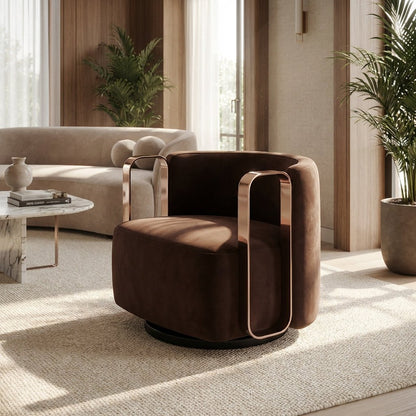 Bordeaux Swivel Lounge Chair