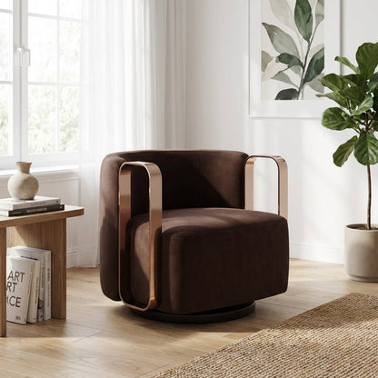 Bordeaux Swivel Lounge Chair