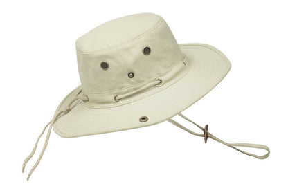 Misty Mountain Canvas Bosun Sun Hats with Snap Sides & Floating Brim
