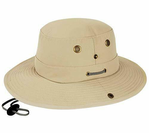 Misty Mountain Canvas Bosun Sun Hats with Snap Sides & Floating Brim