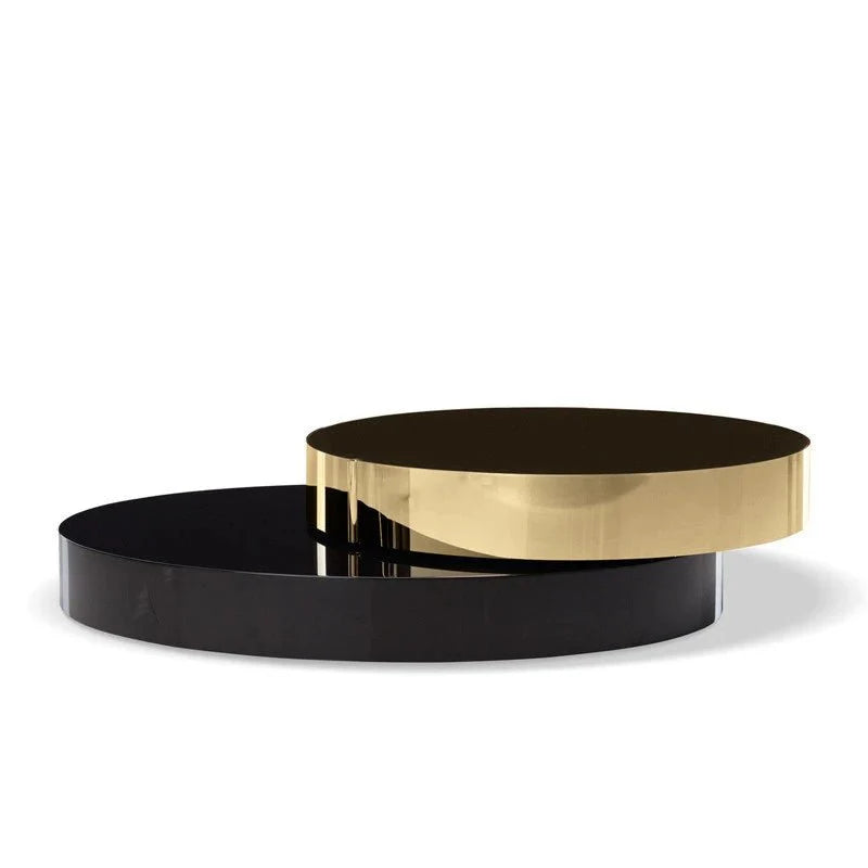 BT19 Gold Plated Dual Nesting Coffee Table