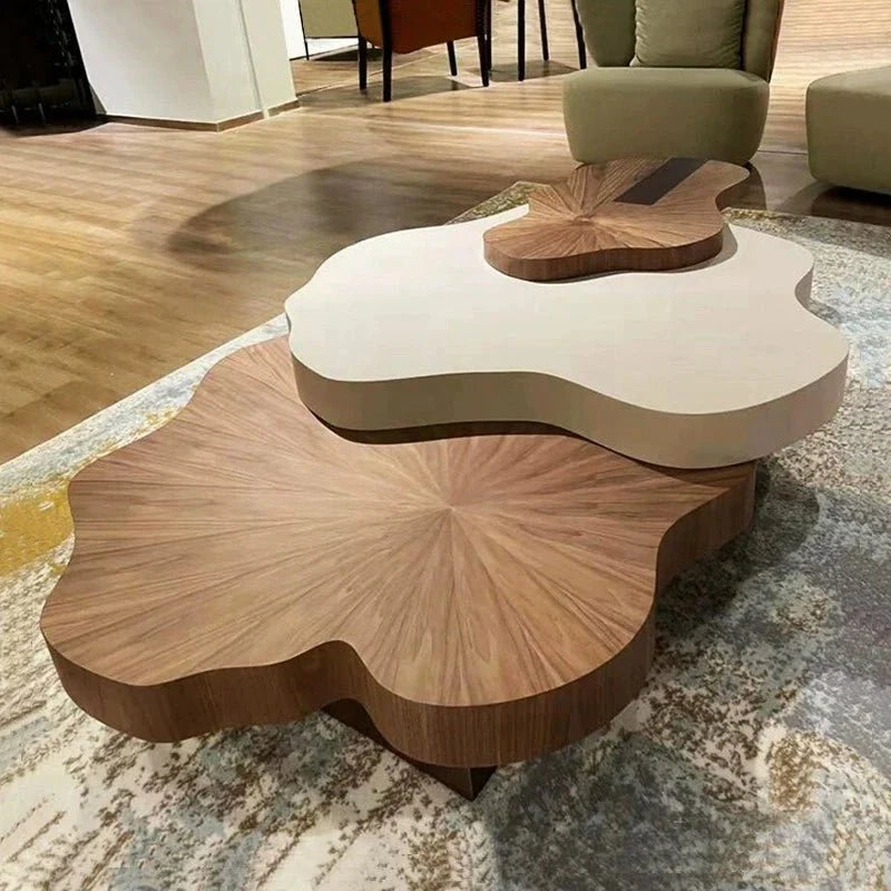 BT70 Nordic 3-Tier Modern Coffee Table Set