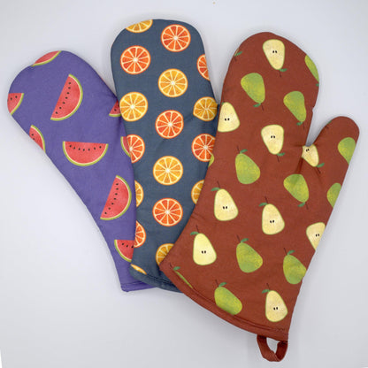 Faded Pear - Oven Mitt and Pot Holder