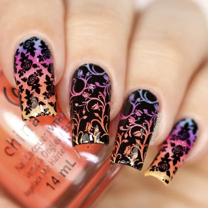 Whats Up - Nature's Beauty Stamping Plate