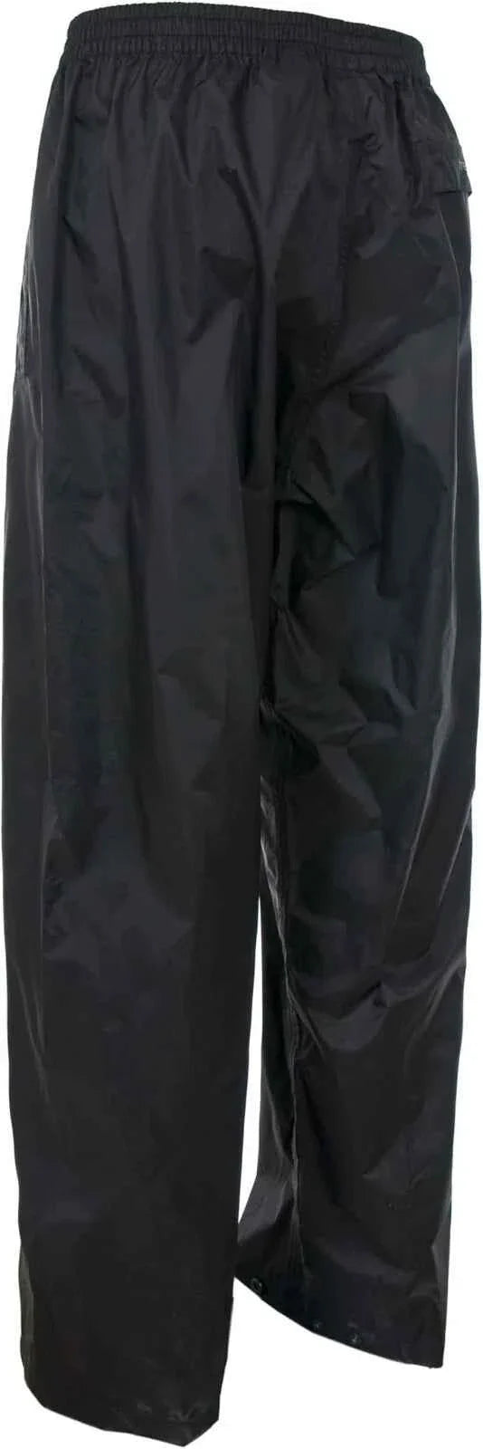 Trespass Unisex Qikpac Stash-able Travel Rain Pants 5000mm Waterproof XL-XXL