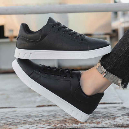 Lace-up Flat Shoes Men's Fashion Casual Shoes