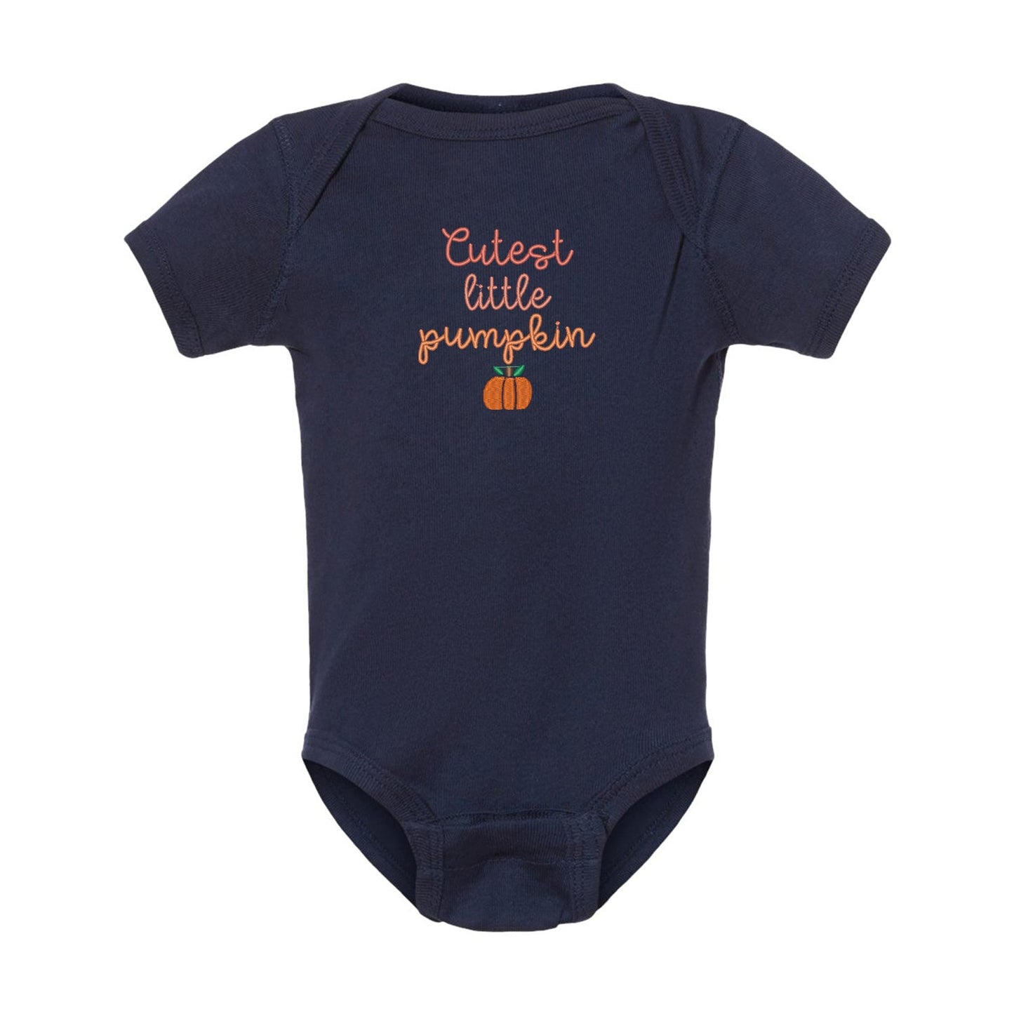 Cache-couche "Cutest Little Pumpkin" brodé