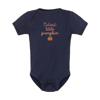 Cache-couche "Cutest Little Pumpkin" brodé