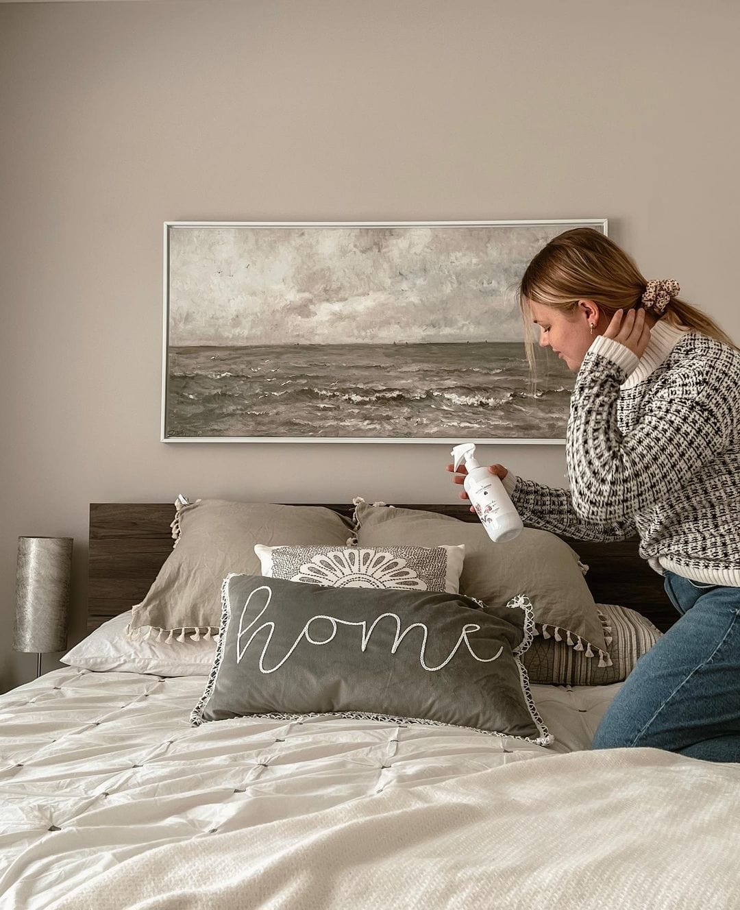 SIGNATURE SEASCAPE, Oeuvre sur toile étirée
