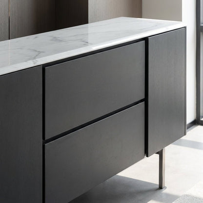 Calacatta Marble Top Credenza