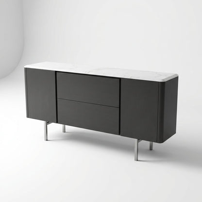 Calacatta Marble Top Credenza