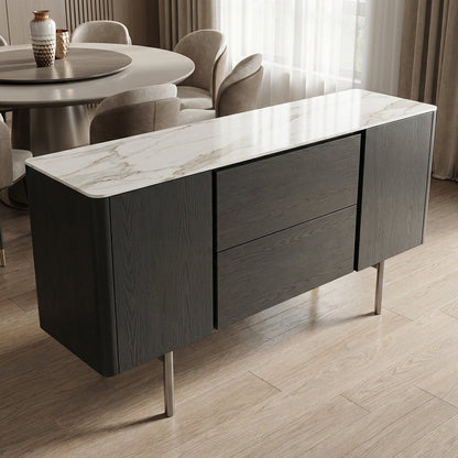 Calacatta Marble Top Credenza