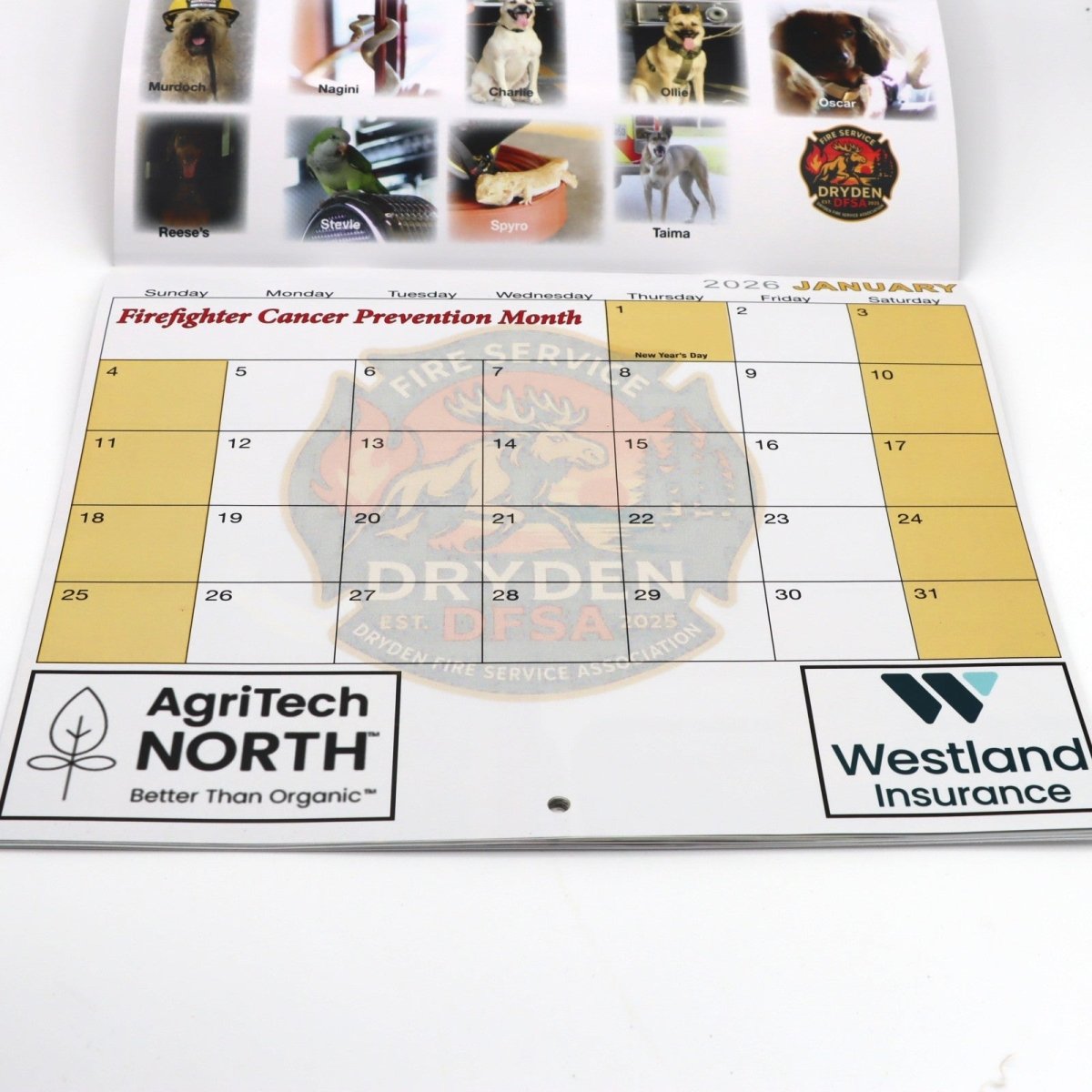 Calendar 2026 - Products Added
