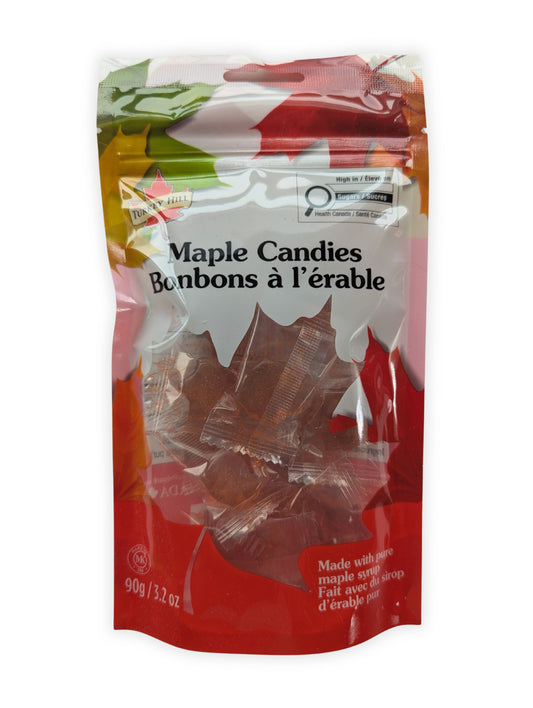 Canadian Maple Candies - Individually Wrapped, 90 g
