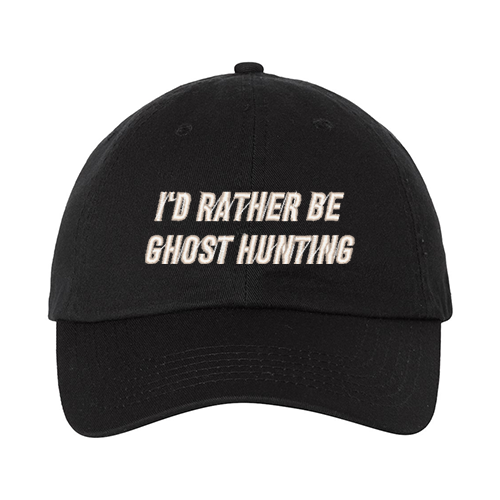 Casquette Ghost Hunting brodée