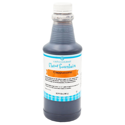 Cappuccino Flavor Fountain - 4 oz. - 32 oz. - Ice Cream and Beverage Flavors - LorAnn Oils - Canadian Distribution - Ships Free Within Canada on Orders Above CAD $199 - Royal Eagles Promise of Peace