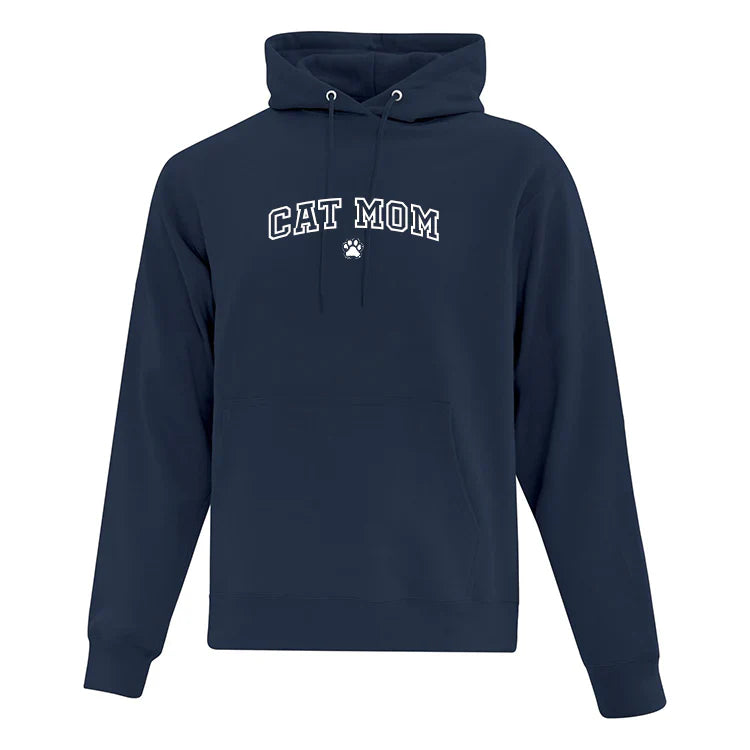 Hoodie "Cat Mom" brodé
