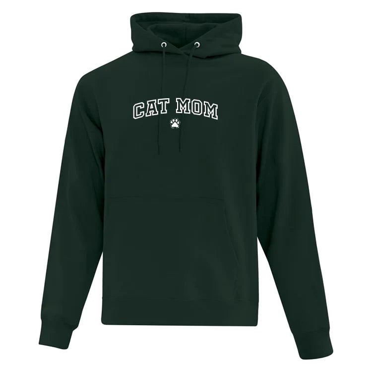 Hoodie "Cat Mom" brodé