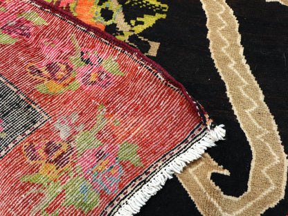 Caucasian Karabakh Rug | 4' 5" x 9' 8"