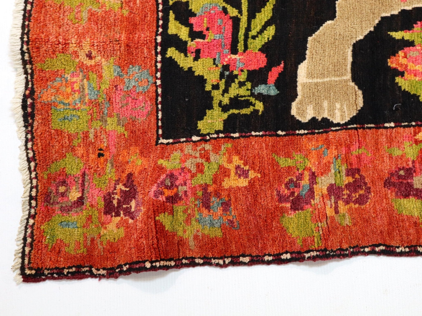 Caucasian Karabakh Rug | 4' 5" x 9' 8"