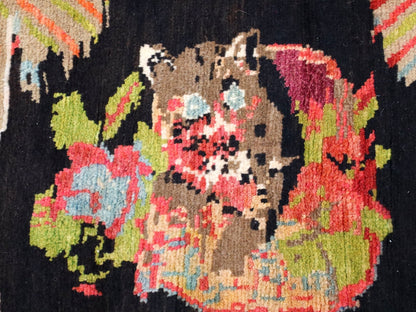 Caucasian Karabakh Rug | 4' 5" x 9' 8"