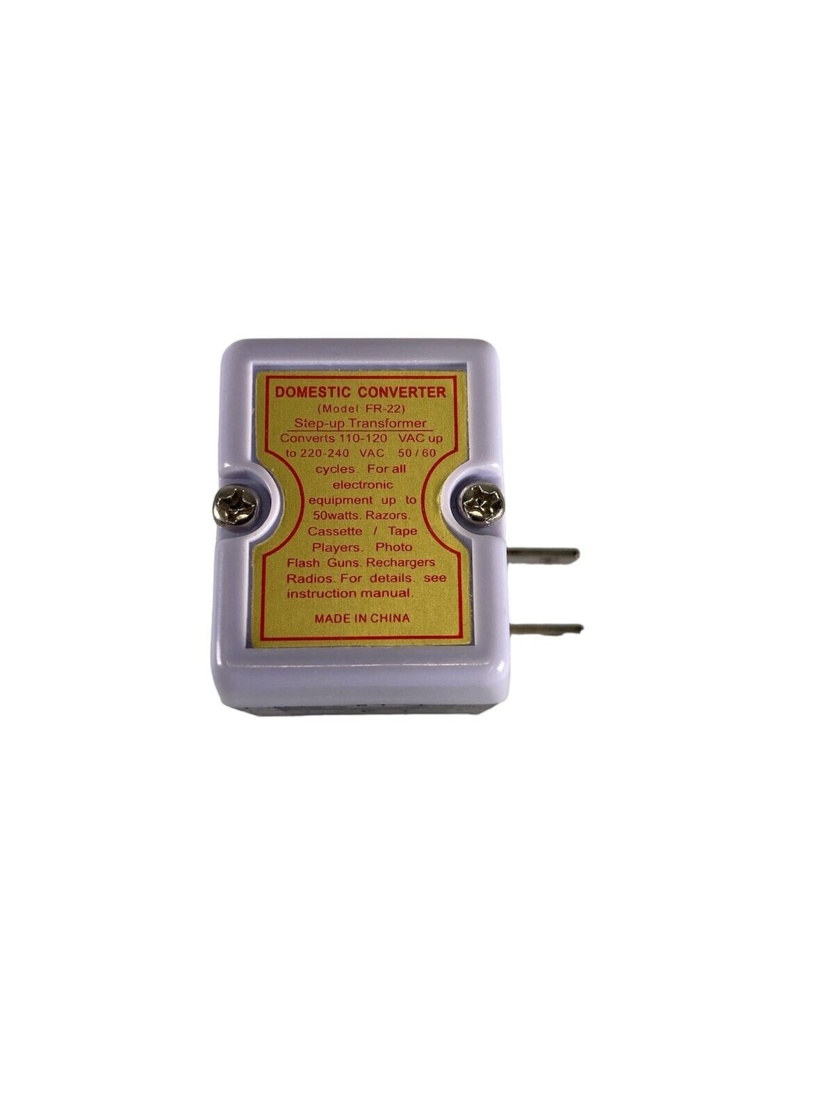 Eagle Creek Travel 0-50W Power Reverse Transformers for Europe