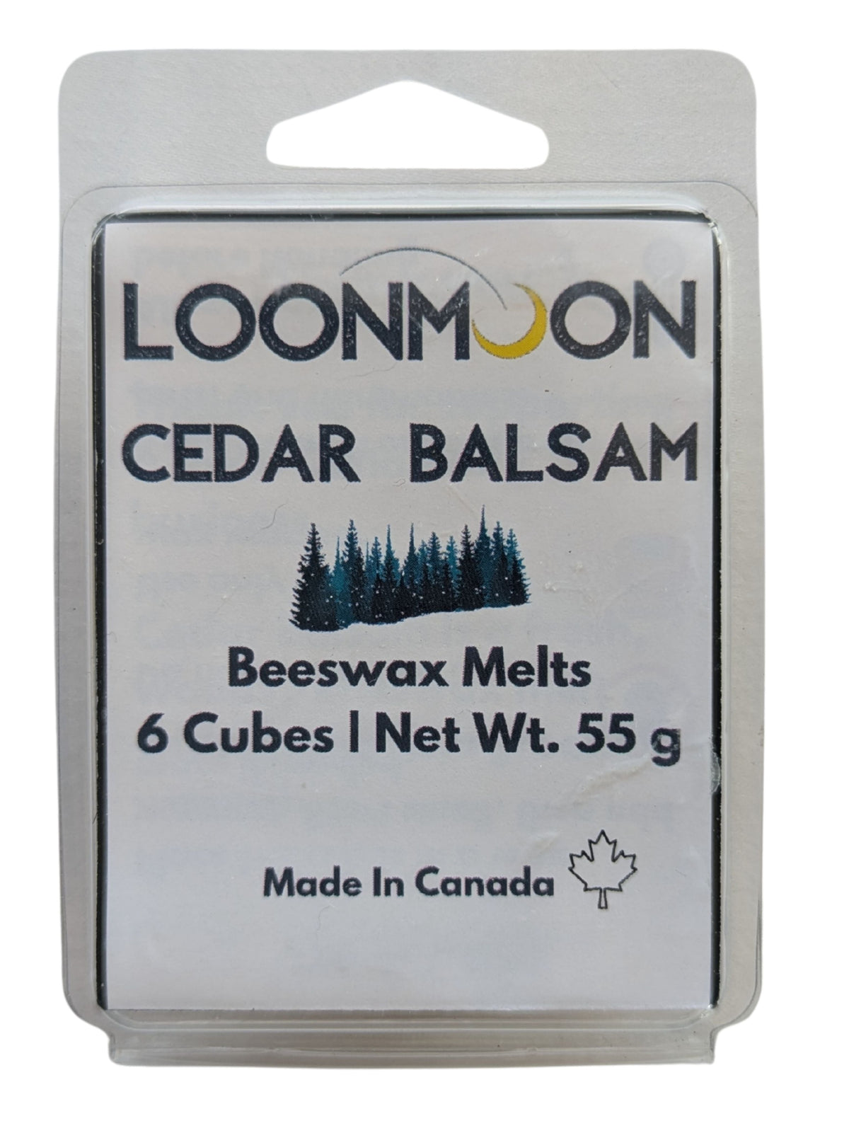 Hand-Poured Scented Beeswax Wax Melts - 6 Cubes, 55 g