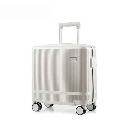 New Fashionable 16 Inch Luggage Case With TSA Customs Lock, 360 Universal Wheel Pull Rod Box, Luggage Universal Wheel Password Box