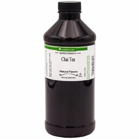 Chai Tea Flavoring - Super Strength Flavor 1 oz., 16 oz., 1 Gallon, 5 Gallon - Ships Free Within Canada on Orders Above CAD $199