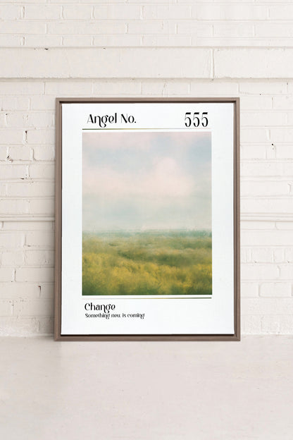 Change, Oeuvre sur toile étirée