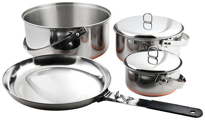 Chinook Ridgeline Stainless Steel Camp Cooksets