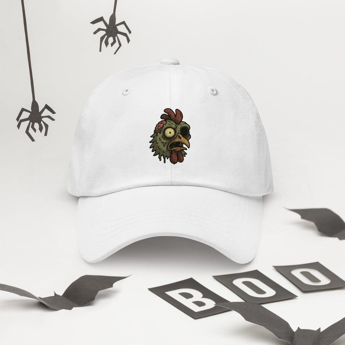 Halloween Chicken Zombie Cap
