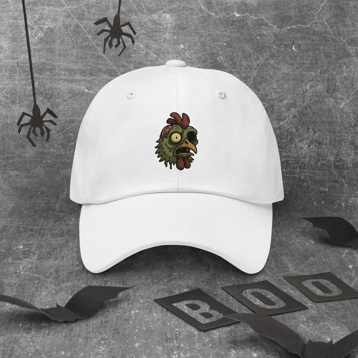 Halloween Chicken Zombie Cap