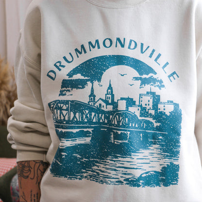 Crewneck "Drummondville" imprimé