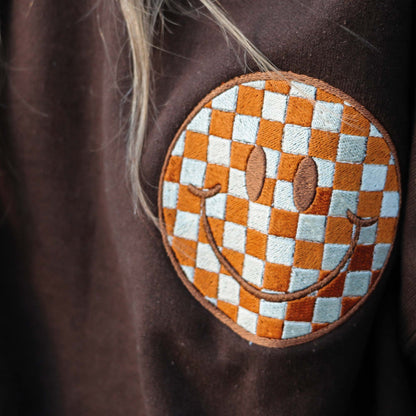 Crewneck Smiley brodé
