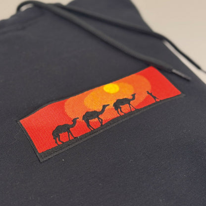 Hoodie Désert brodé
