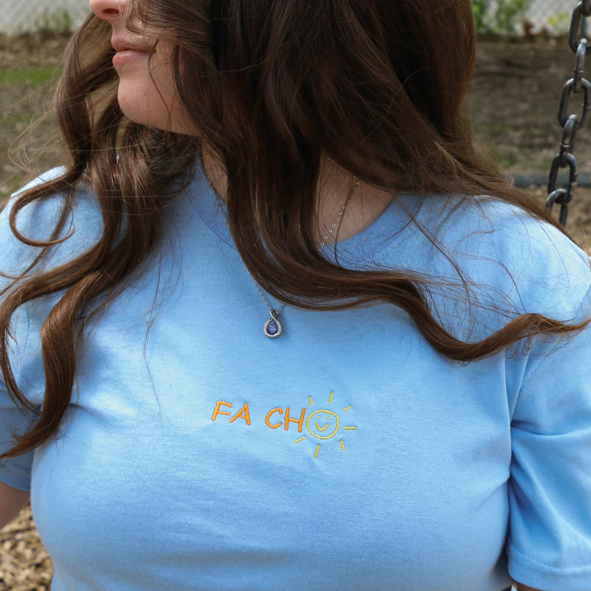 T-shirt "Fa cho" brodé
