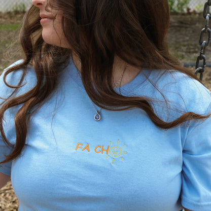T-shirt "Fa cho" brodé