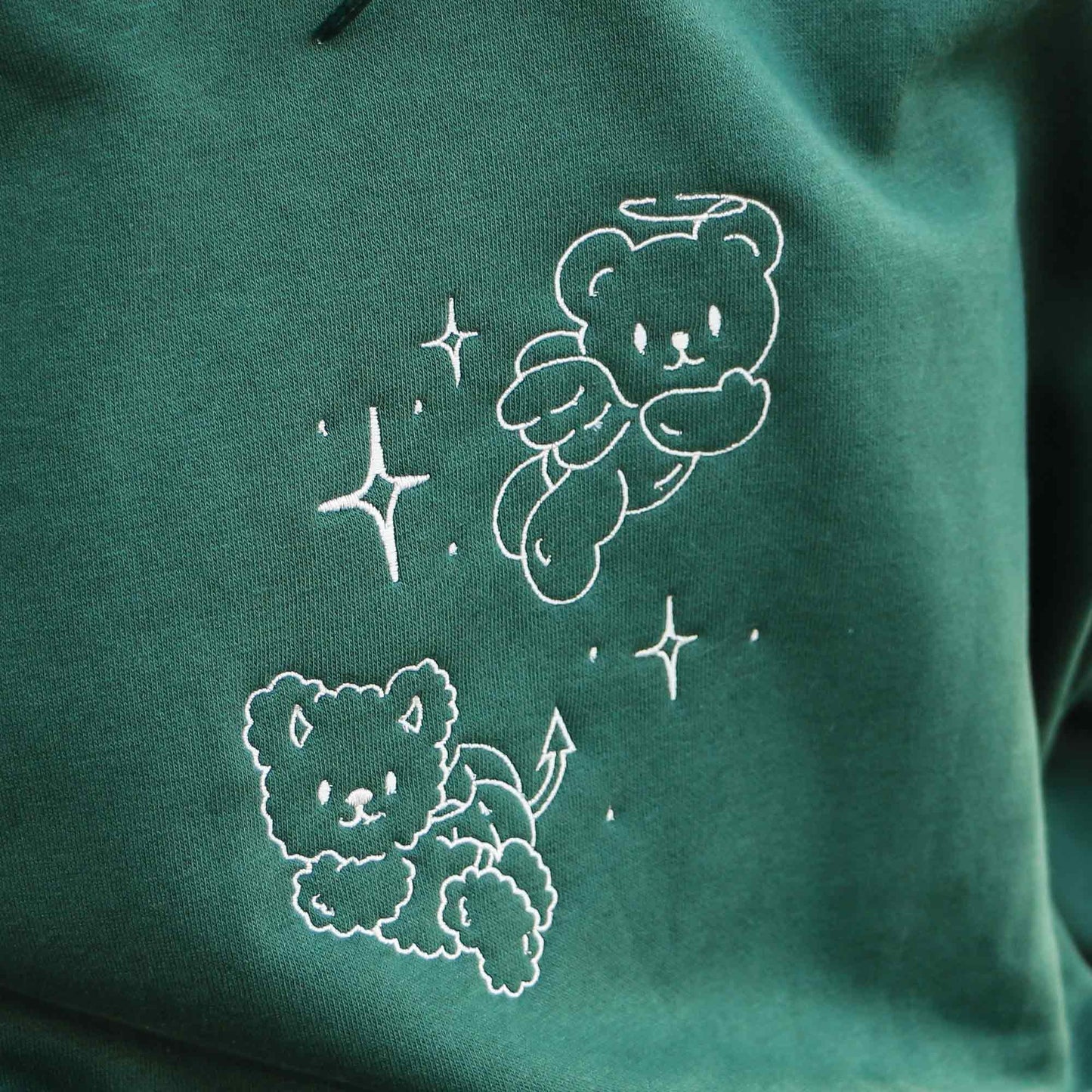 Crewneck Twinkle Teddy brodé