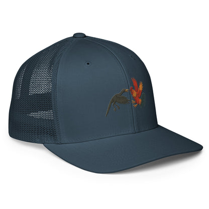 Chickasaurous Battle Trucker Hat