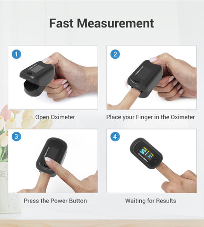 ChoiceMMed OxyWatch Fingertip Pulse Oximeter